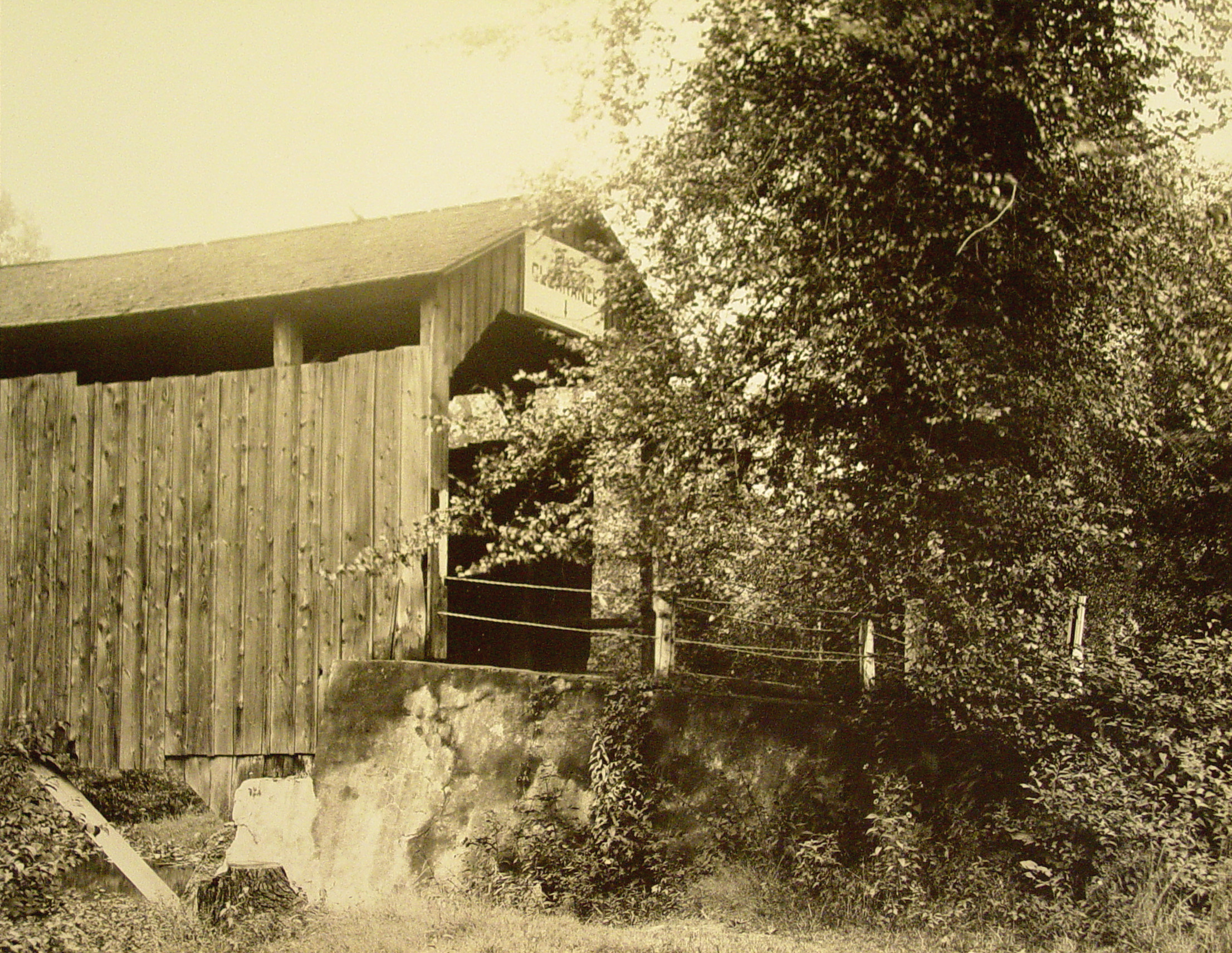 Bridge over Pine Creek