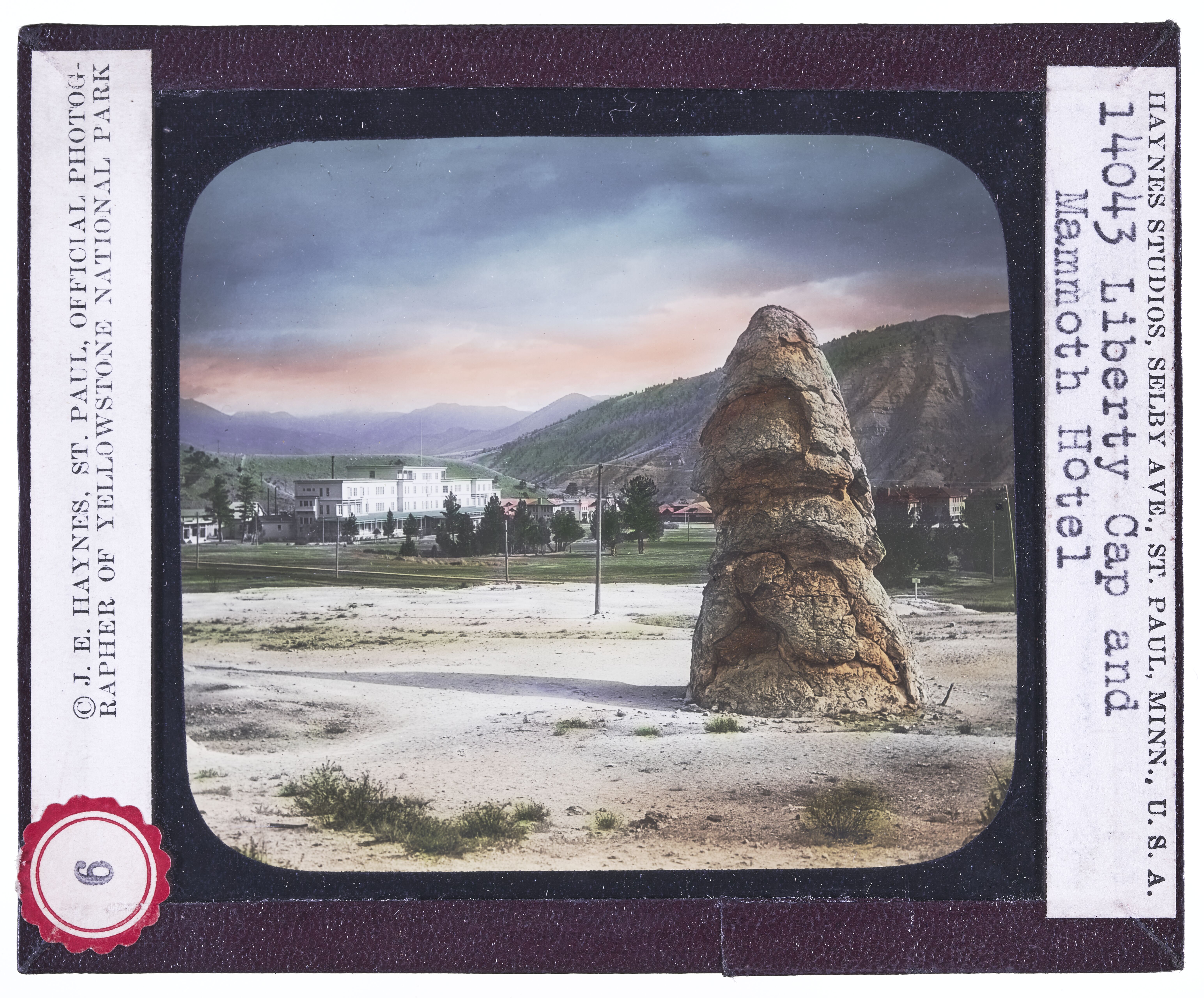 Liberty Cap and Mammoth Hotel