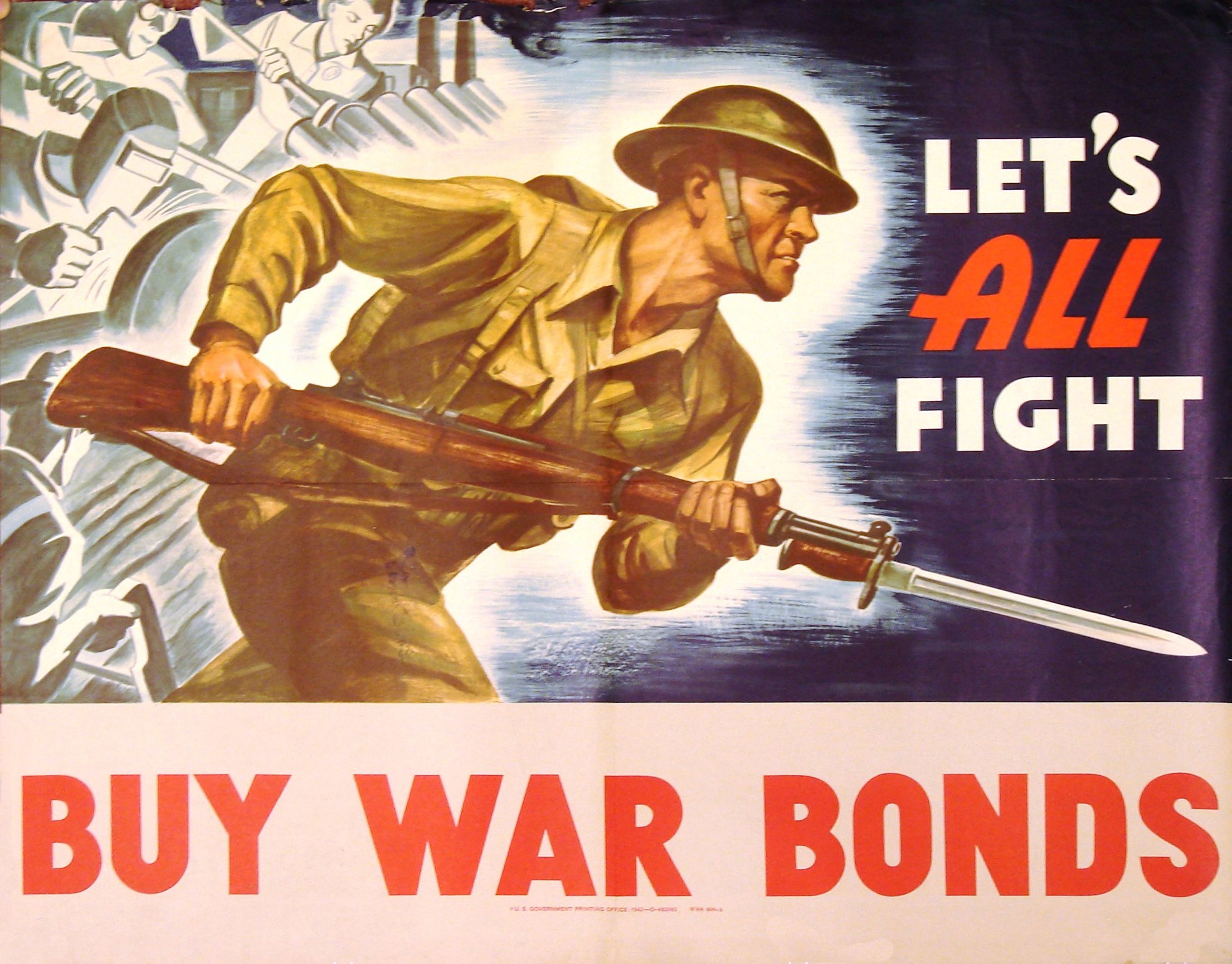 Let's All Fight, Buy War Bonds